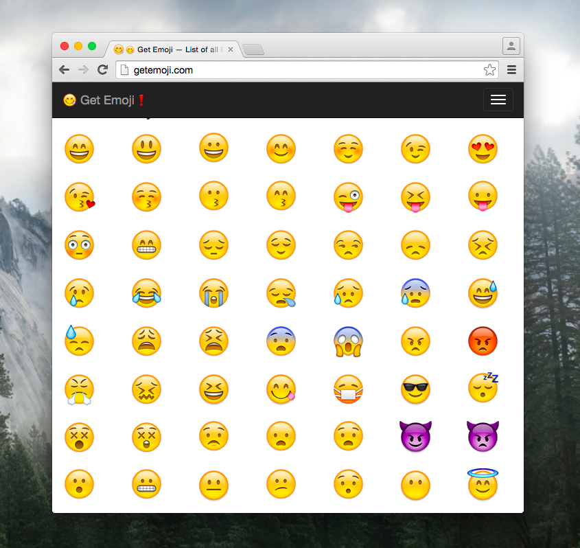 chrome extension for mac emojis