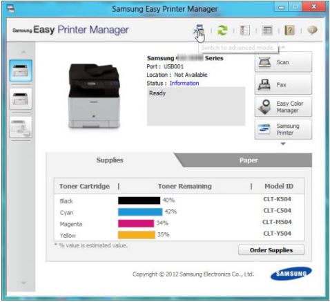 samsung c460fw scan driver for mac